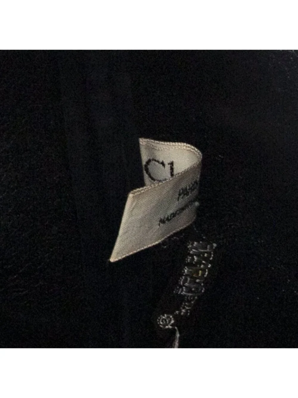 ★SOLD★ Dior Vintage Small Boston Navy Beige Trotter Pattern Canvas Shoulder Bag - Picture 10 of 10